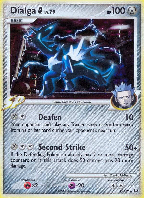Dialga G 7/127 Holofoil Platinum Dialga G 7/127 Holofoil Platinum