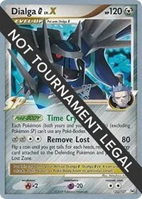 Dialga G LV.X | 2009 (Tsubasa Nakamura) | 122/127 | Normal | World Championship Decks