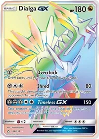 Dialga GX (Secret Rare) | 164/156 | Holofoil | SM - Ultra Prism