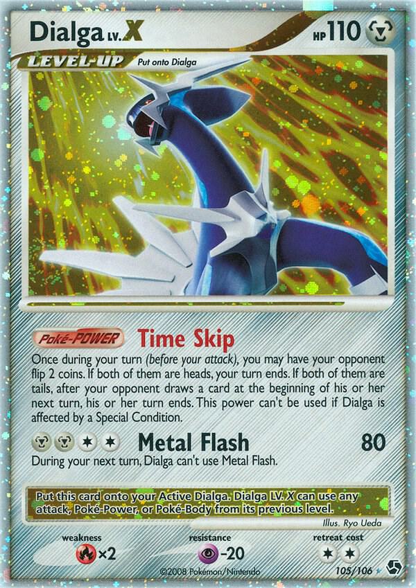 Dialga LV.X 105/106 Holofoil Great Encounters