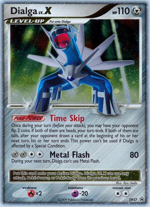Dialga LV.X DP37 Holofoil Diamond and Pearl Promos Dialga LV.X DP37 Holofoil Diamond and Pearl Promos