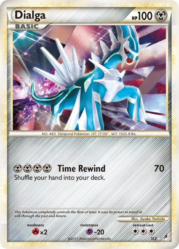 Dialga (Shiny) SL2 Holofoil Call of Legends