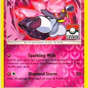 Diancie 94/147 (Pokemon League) 094/147 Reverse Holofoil League & Championship Cards Diancie 94/147 (Pokemon League) 094/147 Reverse Holofoil League & Championship Cards