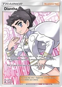 Diantha (Full Art) | 130/131 | Holofoil | SM - Forbidden Light