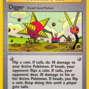 Digger (Rocket’s Secret Machine) 75/82 Unlimited Team Rocket