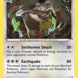 Diggersby 88/119 Reverse Holofoil XY – Phantom Forces