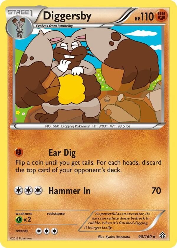 Diggersby 90/160 Normal XY – Primal Clash Diggersby 90/160 Normal XY – Primal Clash