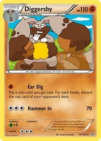 Diggersby | 90/160 | Reverse Holofoil | XY - Primal Clash