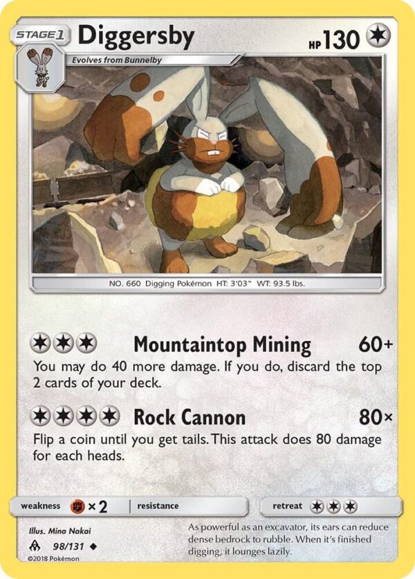 Diggersby 98/131 Normal SM – Forbidden Light