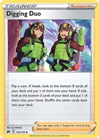 Digging Duo | 126/159 | Reverse Holofoil | Crown Zenith