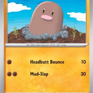 Diglett 050/165 Normal SV: Scarlet & Violet 151