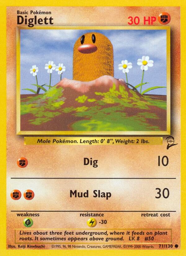 Diglett 071/130 Normal Base Set 2 Diglett 071/130 Normal Base Set 2
