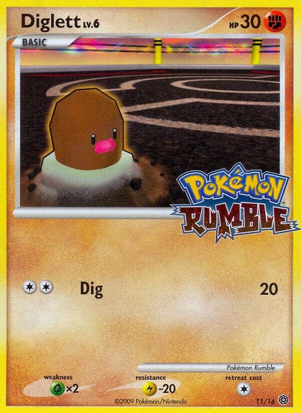 Diglett 11 Normal Rumble Diglett 11 Normal Rumble