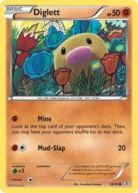 Diglett | 38/83 | Reverse Holofoil | Generations