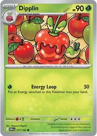 Dipplin | 017/182 | Reverse Holofoil | SV10: Destined Rivals Dipplin | 017/182 | Reverse Holofoil | SV10: Destined Rivals