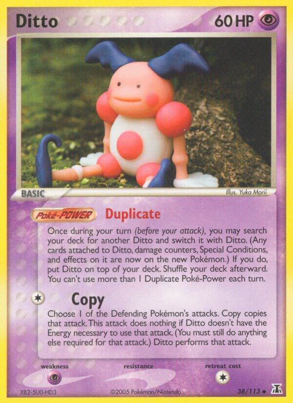 Ditto 038/113 (Mr. Mime) Normal Delta Species