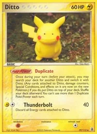 Ditto | 039/113 (Pikachu) | Reverse Holofoil | Delta Species