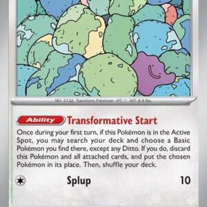 Ditto 132/165 Normal Deck Exclusives