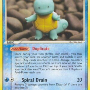 Ditto 64/113 (Squirtle) 064/113 Reverse Holofoil Delta Species