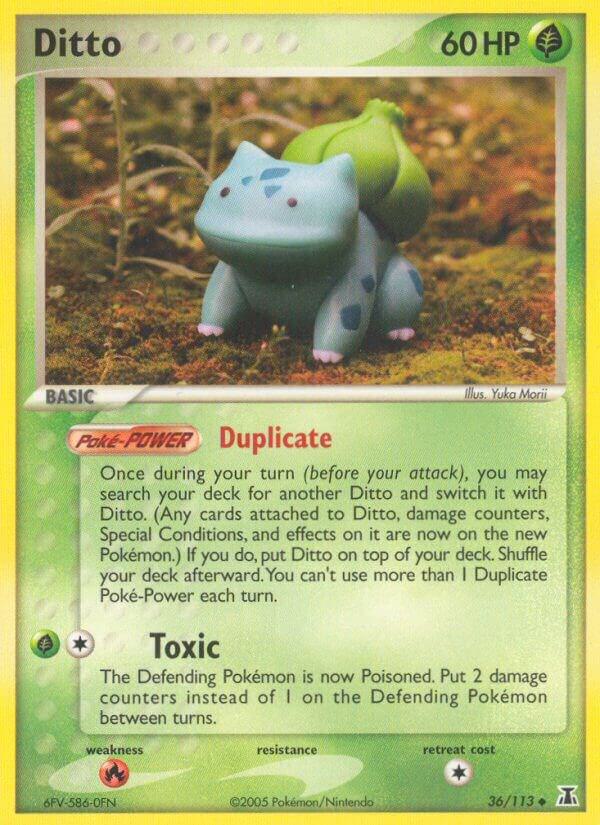 Ditto (Bulbasaur) 36/113 Normal Delta Species