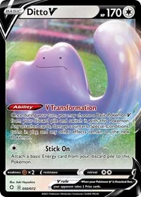 Ditto V | 050/072 | Holofoil | Shining Fates