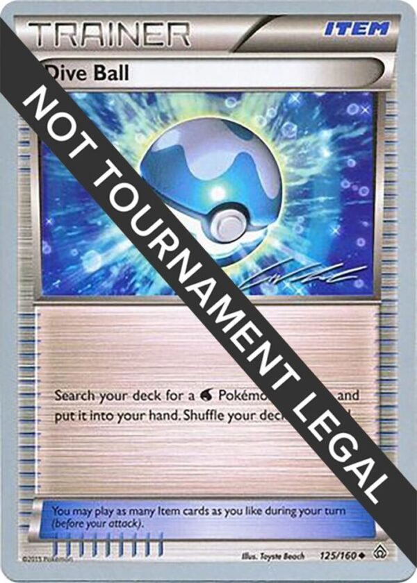 Dive Ball 2016 (Cody Walinski) 125/160 Normal World Championship Decks