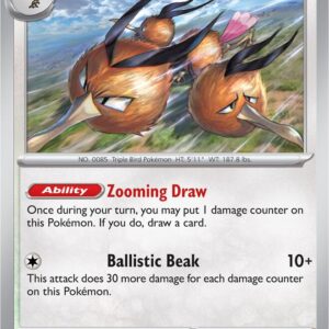 Dodrio 085/165 Holofoil SV: Scarlet & Violet 151 Dodrio 085/165 Holofoil SV: Scarlet & Violet 151