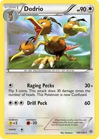 Dodrio | 100/135 | Reverse Holofoil | Plasma Storm