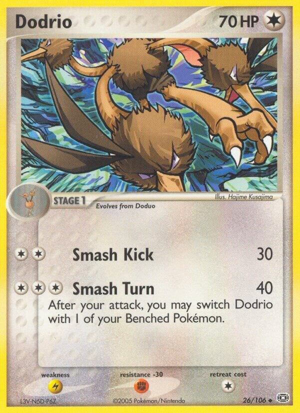 Dodrio 26/106 Reverse Holofoil Emerald