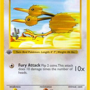 Doduo 048/102 1st Edition Base Set (Shadowless)