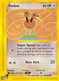 Doduo | 073/147 | Normal | Aquapolis
