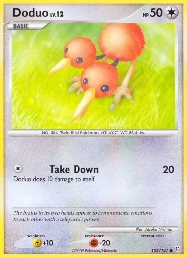 Doduo 102 Reverse Holofoil Supreme Victors