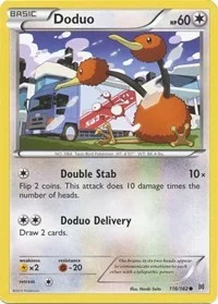 Doduo (116) | 116/162 | Reverse Holofoil | XY - BREAKthrough