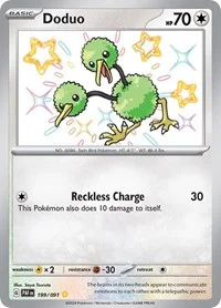 Doduo | 199/091 | Holofoil | SV: Paldean Fates