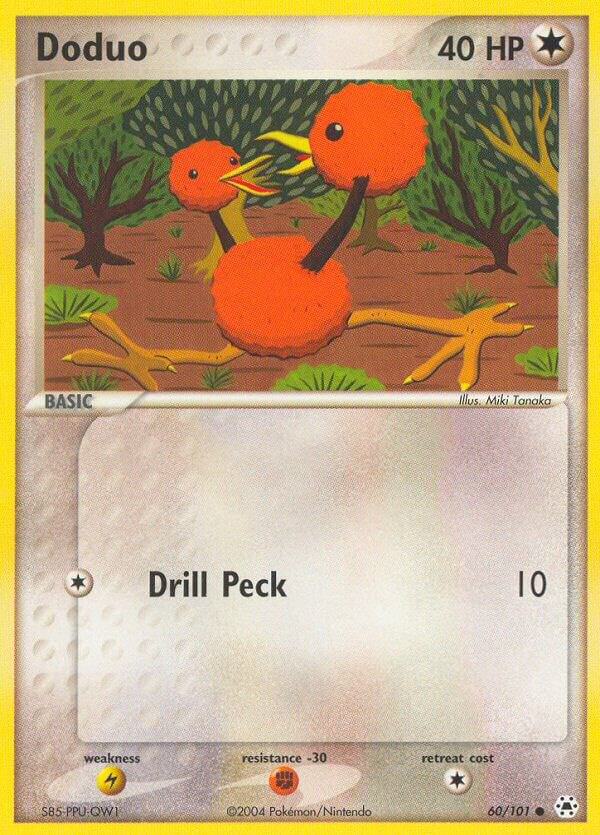 Doduo 60/101 Reverse Holofoil Hidden Legends