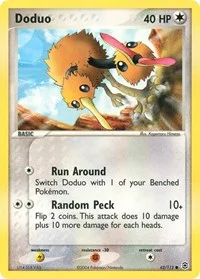 Doduo | 62/112 | Normal | FireRed & LeafGreen