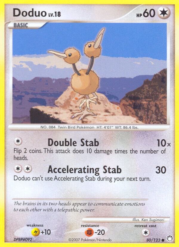 Doduo 80/123 Normal Mysterious Treasures
