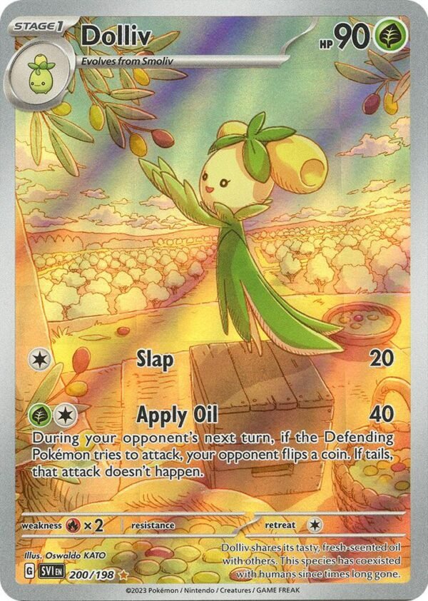 Dolliv 200/198 Holofoil SV01: Scarlet & Violet Base Set Dolliv 200/198 Holofoil SV01: Scarlet & Violet Base Set