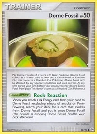 Dome Fossil | 92/99 | Reverse Holofoil | Arceus