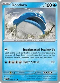 Dondozo | 055/182 | Reverse Holofoil | SV04: Paradox Rift