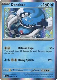 Dondozo | 061/198 (Line Holo) | Holofoil | Miscellaneous Cards & Products