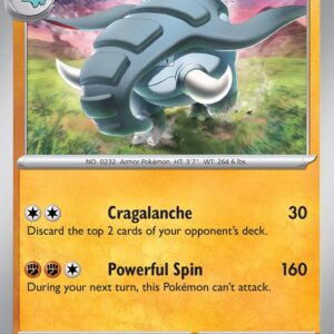 Donphan 049/091 Reverse Holofoil SV: Paldean Fates