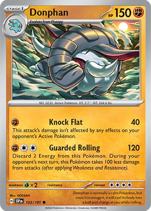 Donphan 103/191 Normal SV08: Surging Sparks Donphan 103/191 Normal SV08: Surging Sparks