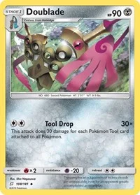 Doublade | 108/181 | Reverse Holofoil | SM - Team Up Doublade | 108/181 | Reverse Holofoil | SM - Team Up