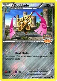 Doublade | 84/146 (Regional Championships) | 084/146 | Reverse Holofoil | League & Championship Cards