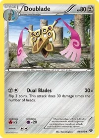 Doublade | 84/146 | Reverse Holofoil | XY Base Set Doublade | 84/146 | Reverse Holofoil | XY Base Set