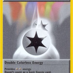 Double Colorless Energy 096/102 1st Edition Base Set (Shadowless)