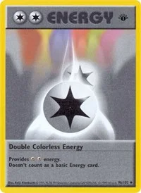 Double Colorless Energy | 096/102 | 1st Edition | Base Set (Shadowless)