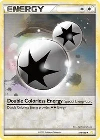 Double Colorless Energy | 103/123 | Reverse Holofoil | HeartGold SoulSilver