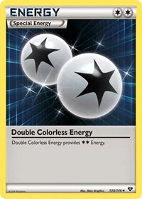 Double Colorless Energy | 130/146 | Reverse Holofoil | XY Base Set